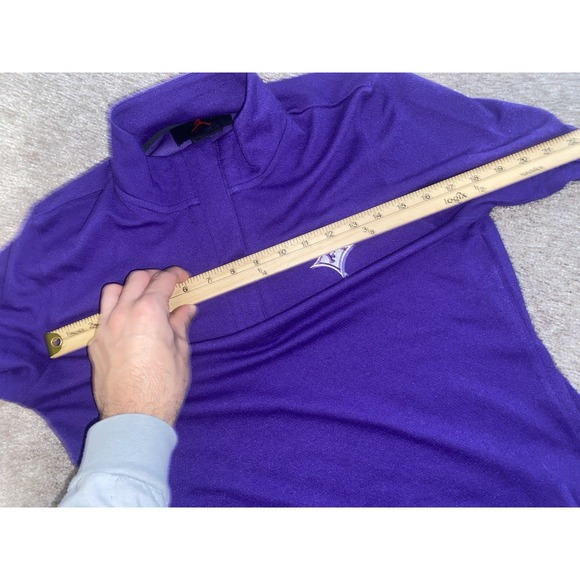 Furman University Nike Air Jordan Dri Fit Fleece Jacket Mens Small / Women's Med - Picture 9 of 11